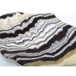 Mexican Onyx Scalloped Altar Dish 06